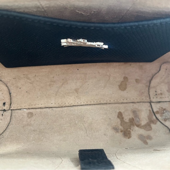 Longchamp Le Roseau Black leather Mini Bag - Picture 4 of 5